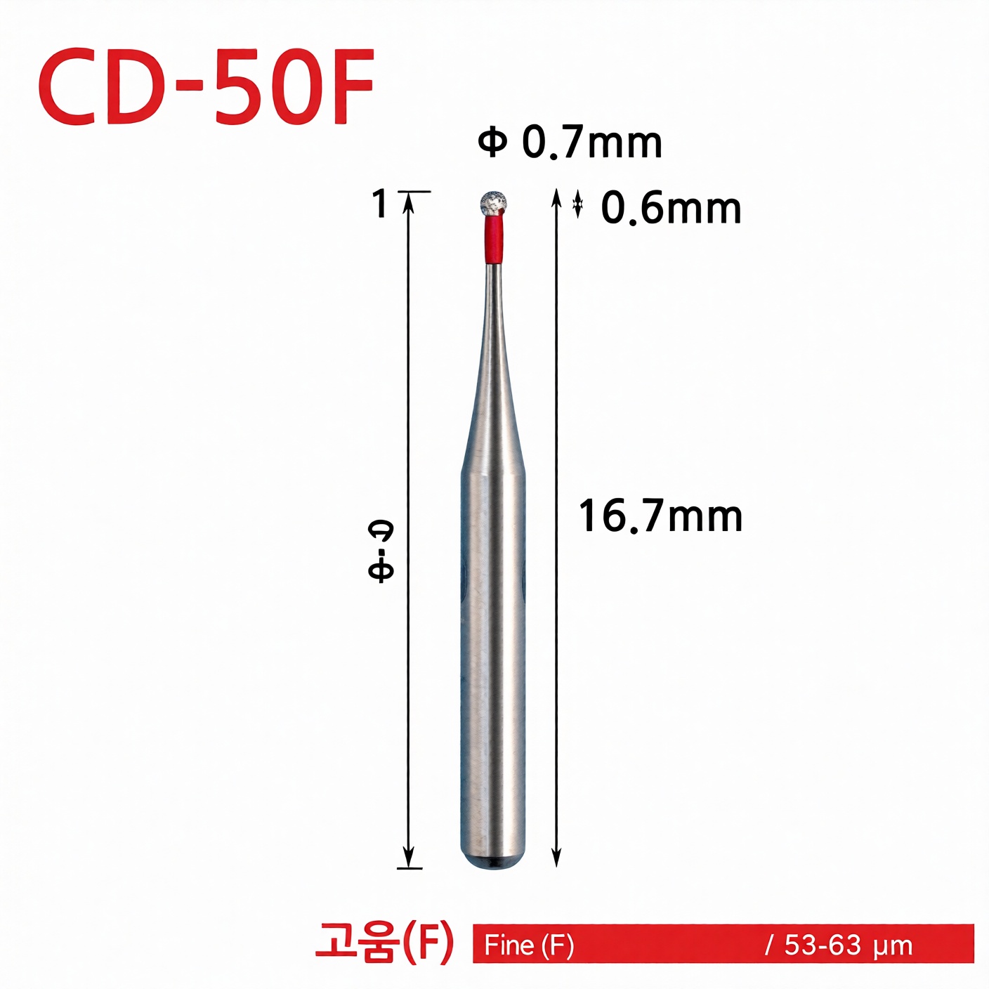 Diamond point FG (CD Series)