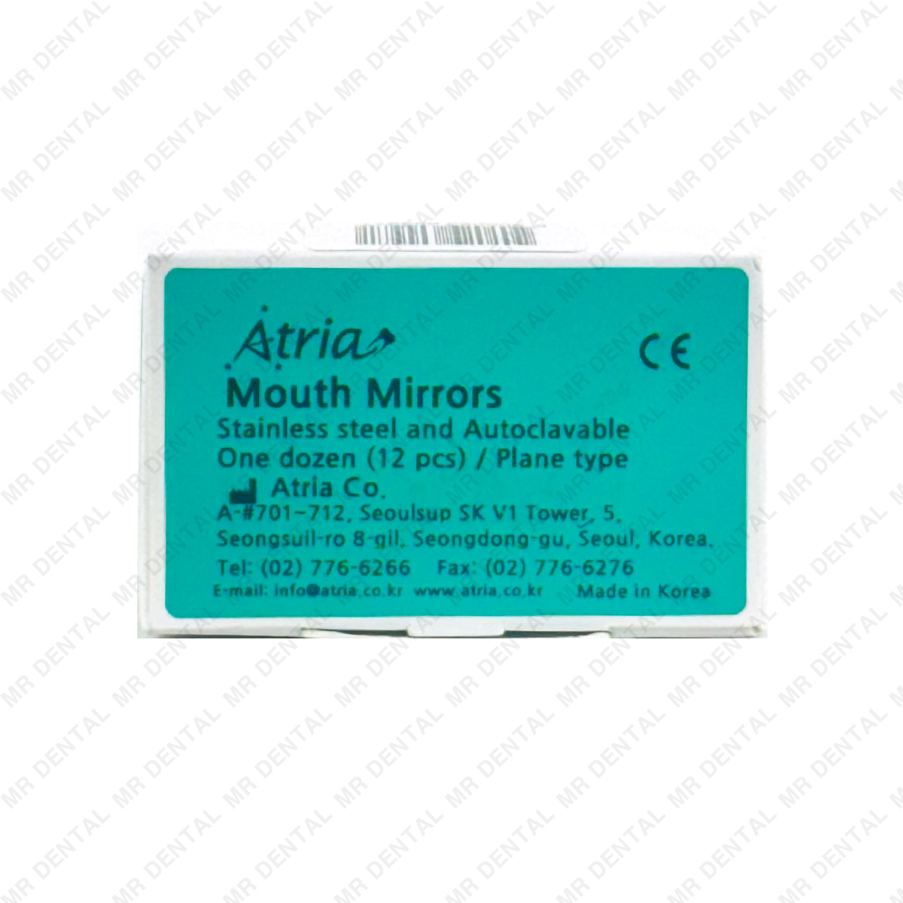 Mouth mirror head (plain type)