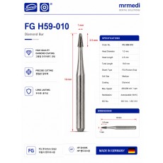 Fissurotomy bur FG H59-010