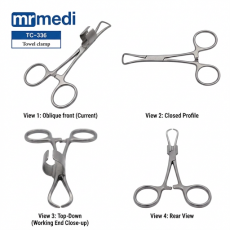 Towel clamp 타월 클램프 [TC-336]