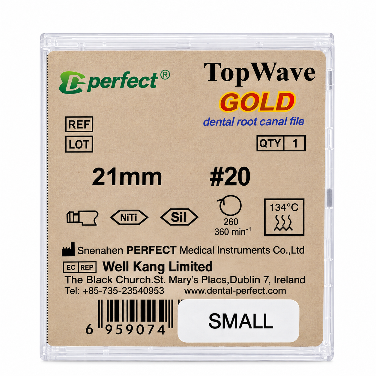 TopWave Gold Ni-Ti file
