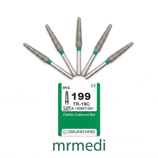 Osung Diamond Bur, Taper Round
