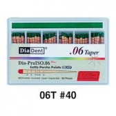 Dia-ProISO Gutta Percha Point(눈금) 06T #15~40