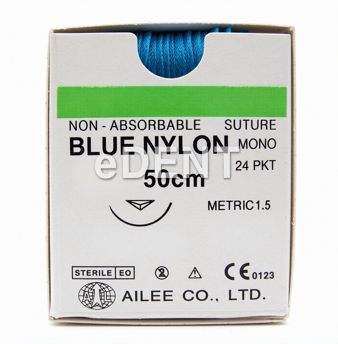Blue Nylon 4-0 각침