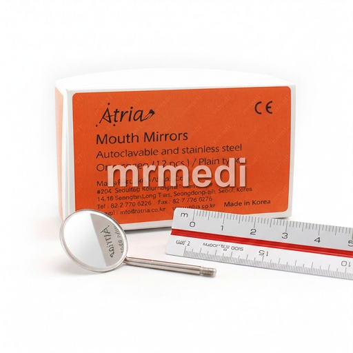 Mouth mirror head (plain type)