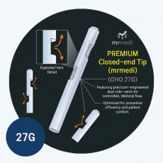 Blue Endo Lock syringes Tip 블루엔도 류어락니들팁 27G [Side vented 100EA]
