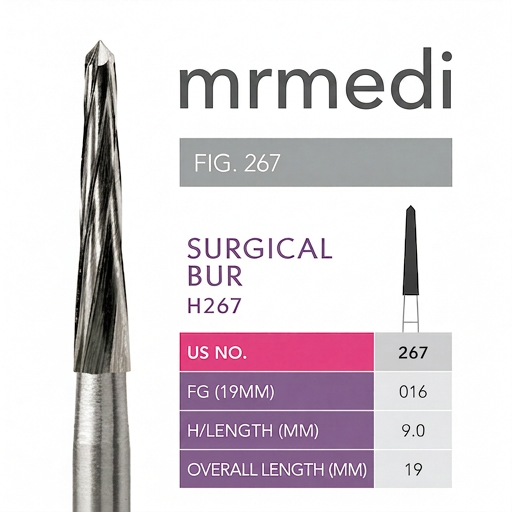 Prima Surgical Bur Prima Surgical Bur [FG 267-016 25mm]