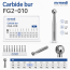 Carbide bur FG FG2-010