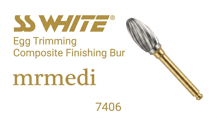 Egg Trimming Composite finishing bur[SSWhite] SSWhite]SS화이트 피니싱 바 FG [#7406]