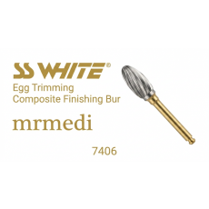 Egg Trimming Composite finishing bur[SSWhite] SSWhite]SS화이트 피니싱 바 FG [#7406]