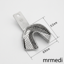 Impression Tray (Nickel-Plated) Osung] Impression Tray (Nickel-Plated) [성인용 하악 S]