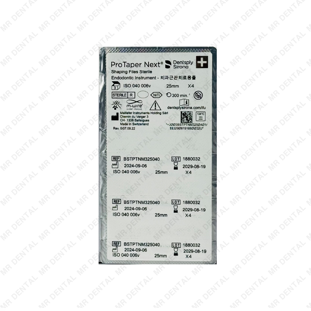 Protaper NEXT X4 06T/25mm/040(BSTPTNM325040)