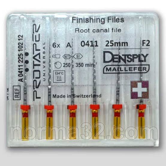 Protaper Universal Finishing File 25mm #F1(노랑)
