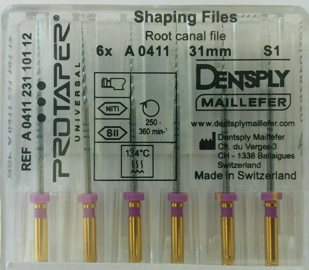 Protaper Universal Finishing File 31mm #F4(검정)