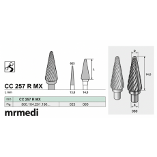 D+Z] Denture Bur (MX) [CC257RMX-060]
